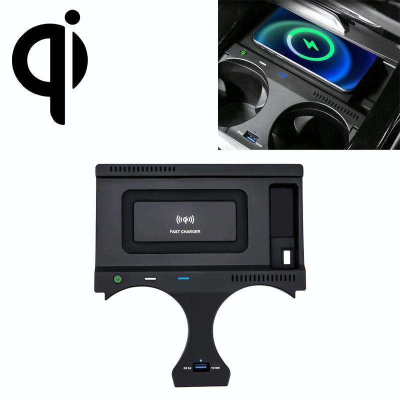 HFC-1015 Car Qi Standard Wireless Charger 10W Quick Charging for BMW X3 2018-2021, Left and Right...