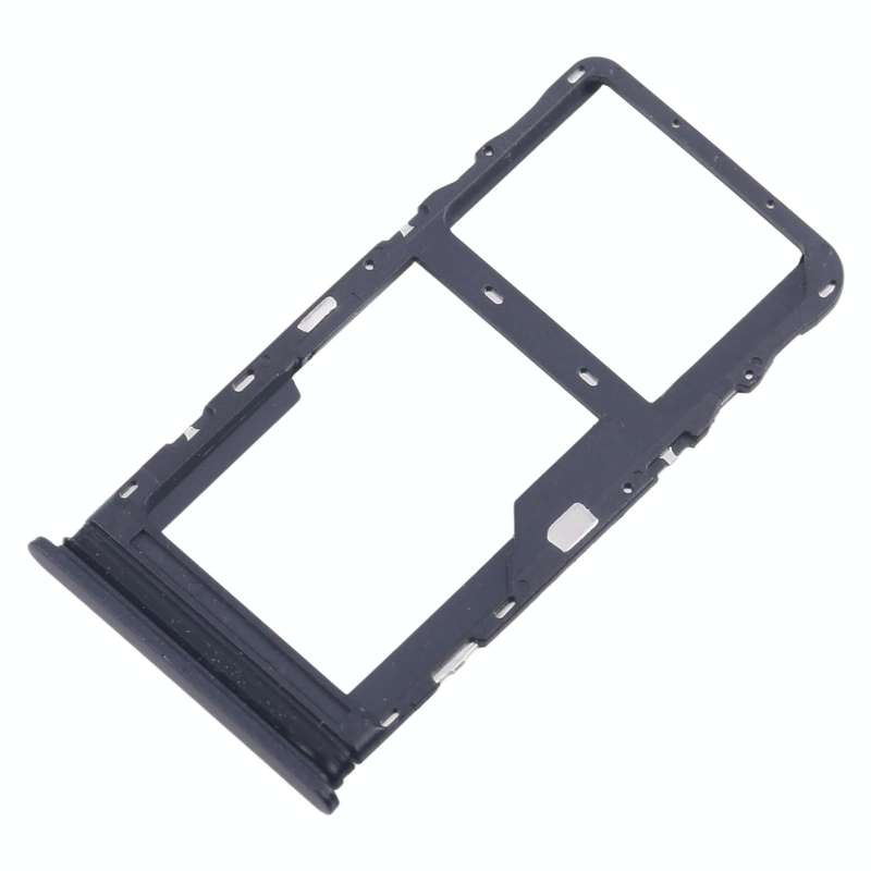 For TCL 20L / 20 Lite Original SIM Card Tray + Micro SD Card Tray (Black)