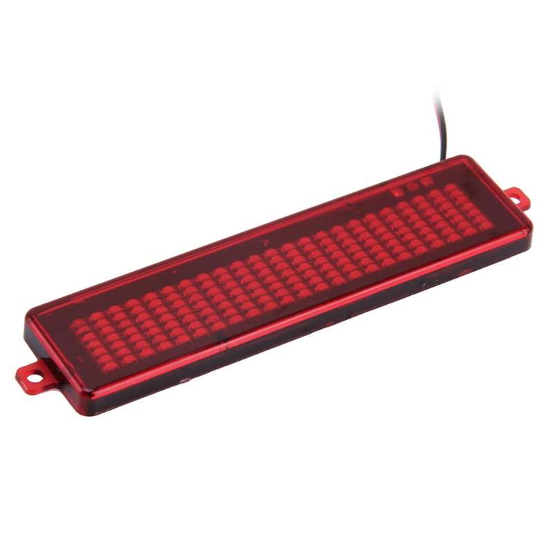 DC 12V Car LED Programmable Showcase Message Sign Scrolling Display Lighting Board with Remote Co...