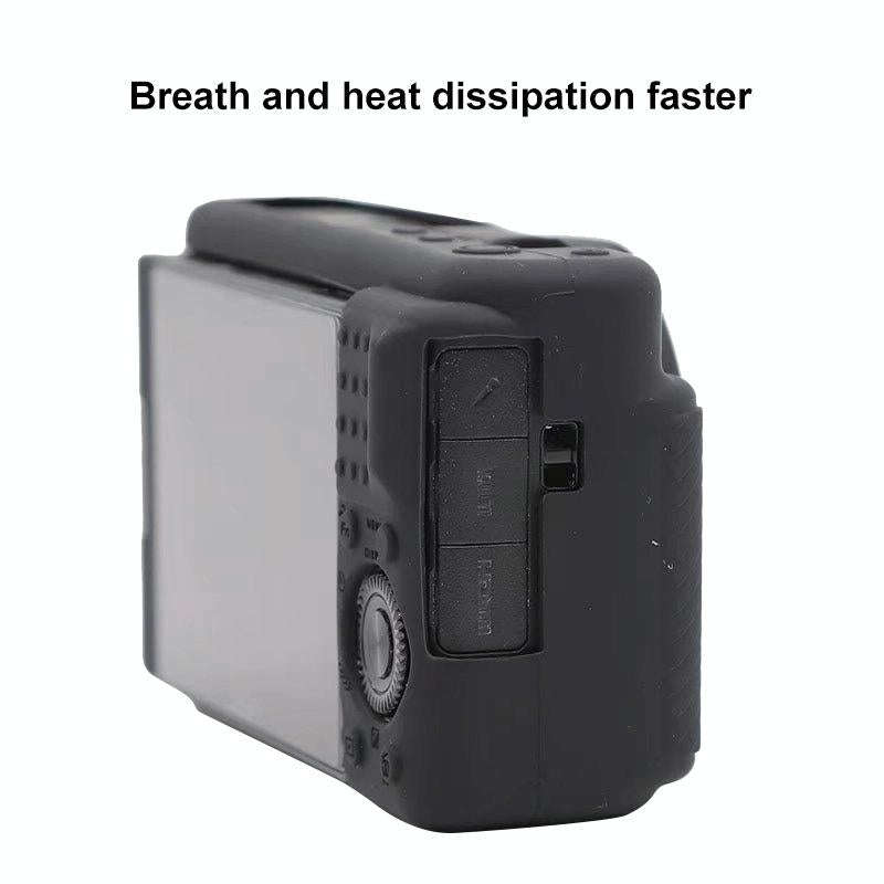 Soft Silicone Protective Case for Sony ZV-1 (White)