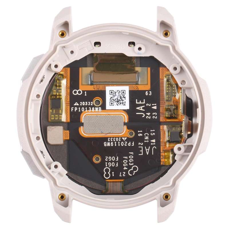 For Honor Watch GS Pro Original LCD Screen and Digitizer Full Assembly With Frame (White)