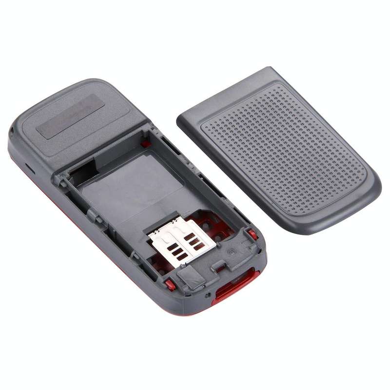 Full Housing Cover (Front Cover + Middle Frame Bezel + Battery Back Cover) for Nokia 1200 / 1208 ...