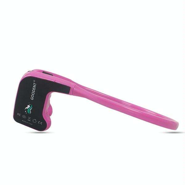 Bone Conduction Headphone Swimming Teaching Bluetooth Headphone(Purple)