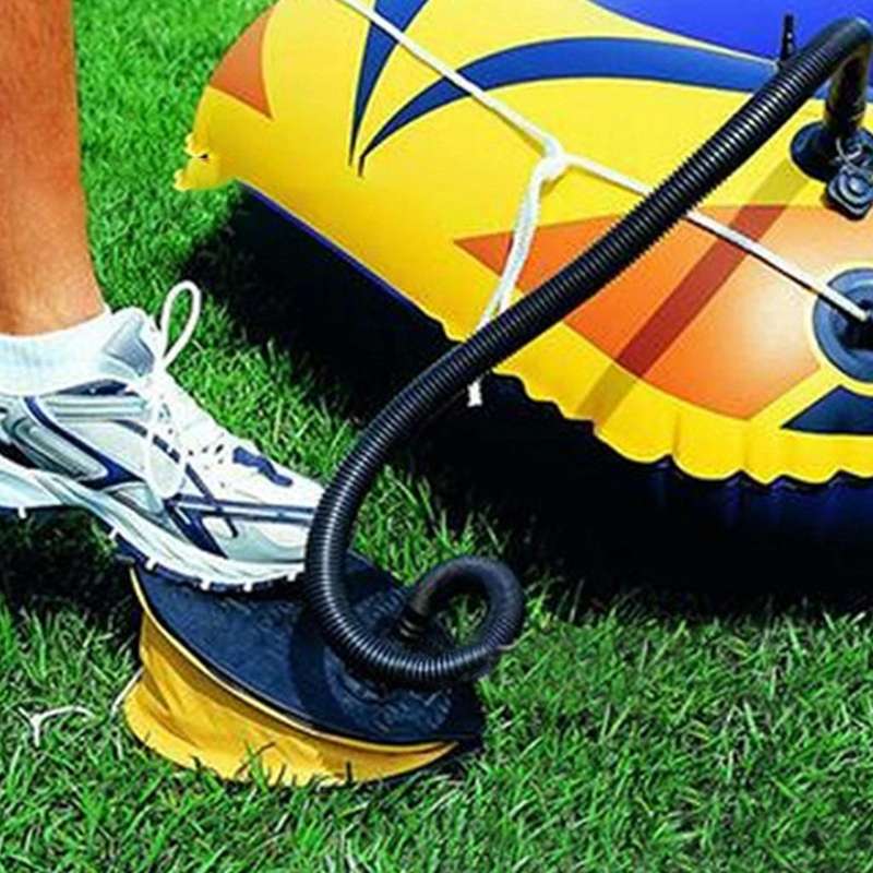 3L Foot Pump Foot-Operated Inflatable Pump for Inflatable Bed / Swimming Ring / Kayak(Yellow)