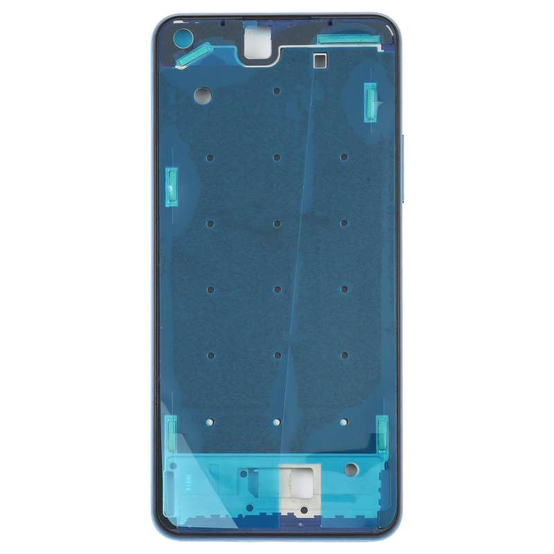 Original Front Housing LCD Frame Bezel Plate for Xiaomi Mi 11 Lite 4G M2101K9AG(Blue)