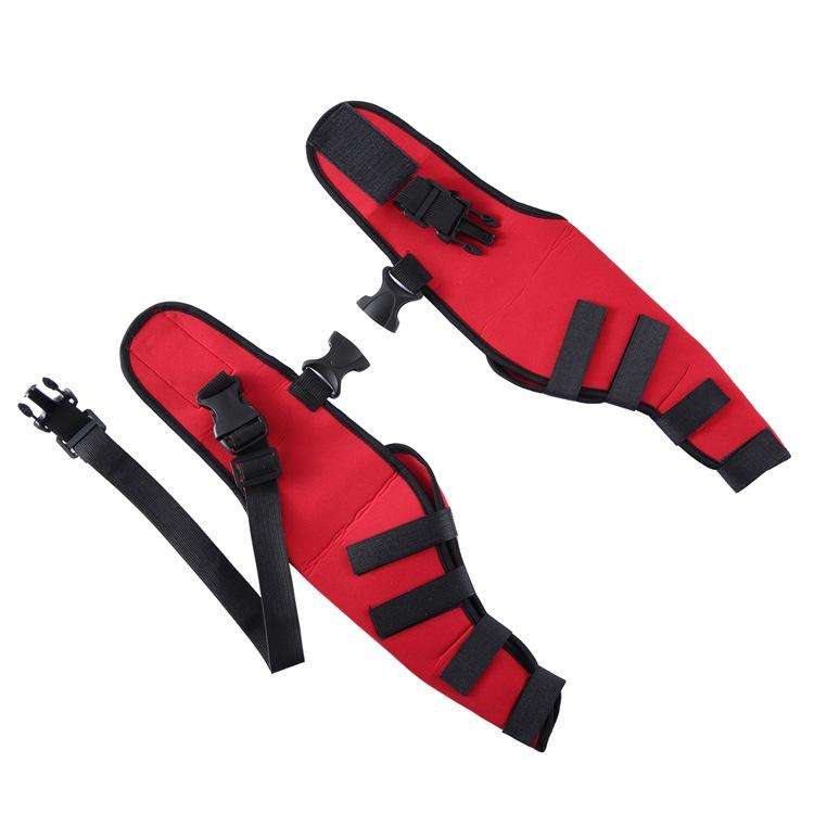 Pet Dog Leg Knee Guard Surgery Injury Protective Cover, Size: M(Red)