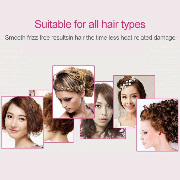 Professional Multi Function Electric Hair Blow Brush Hot Air Hair Curls Comb Salon Hair Styler, P...