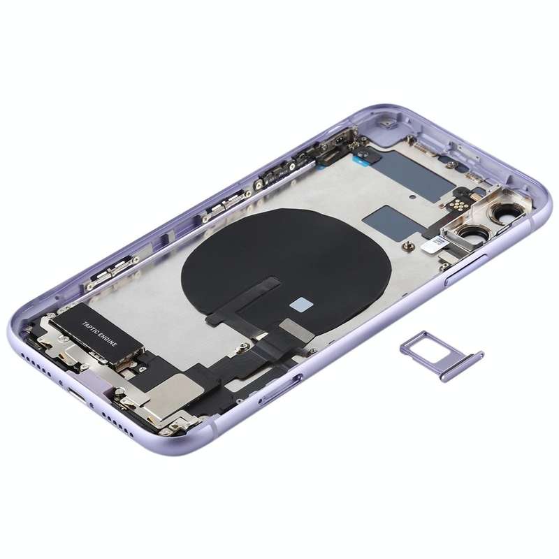 Battery Back Cover Assembly (with Side Keys & Power Button + Volume Button Flex Cable & Wireless ...