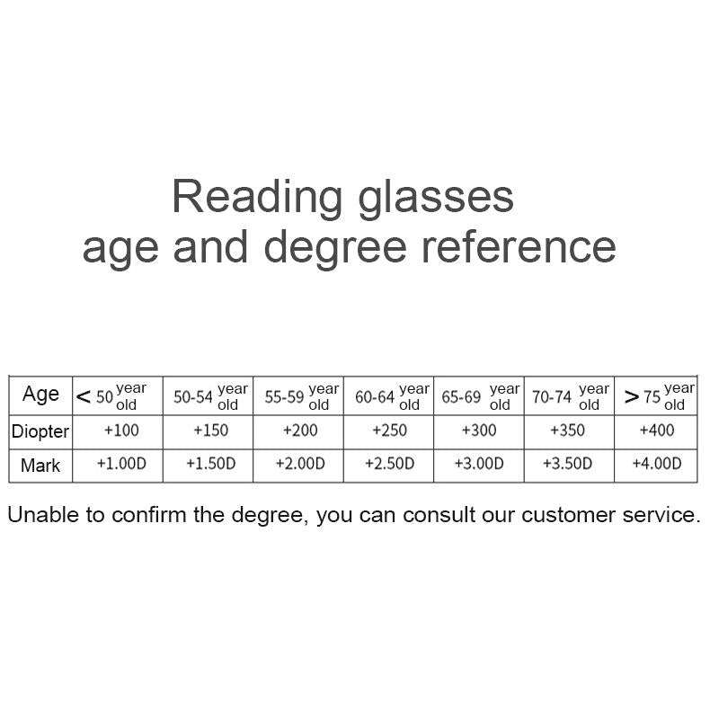 Black Frame Spring Hinge Anti Fatigue & Blue-ray Presbyopic Glasses, +4.00D