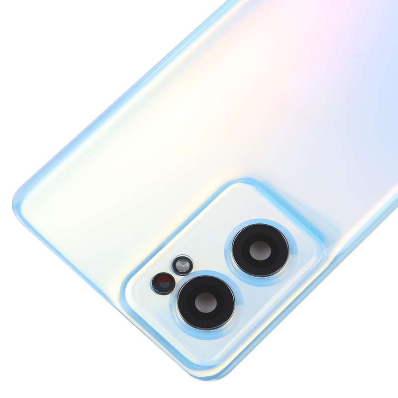 For OnePlus Nord CE 2 5G Original Battery Back Cover with Camera Lens Cover(Blue)