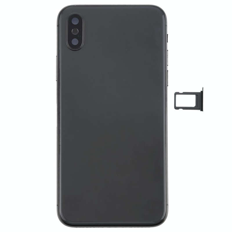 Battery Back Cover Assembly with Side Keys & Wireless Charging Module & Volume Button Flex Cable ...