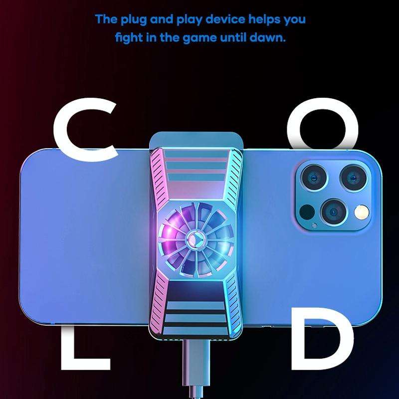 ROCK i100 Stretchable Semiconductor Cooling Mobile Phone Radiator for Phones Below 86mm Width, wi...