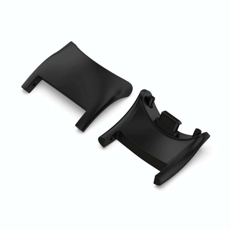 For Xiaomi Mi Band 8 1 Pair  PC Plastic Watch Band Connector(Black)