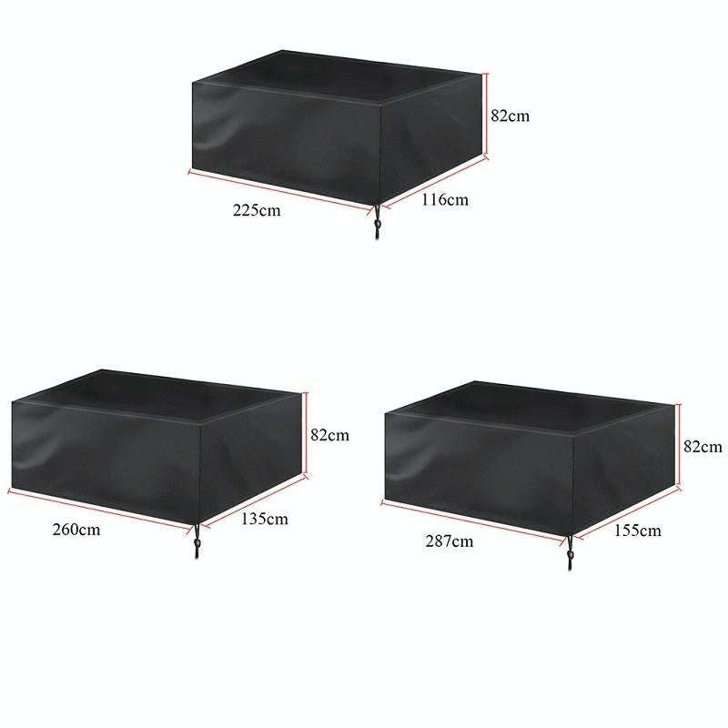 Billiard Table Dust Cover Billiard Protective Cover Water-Repellent Furniture Cover, Size: 225x11...