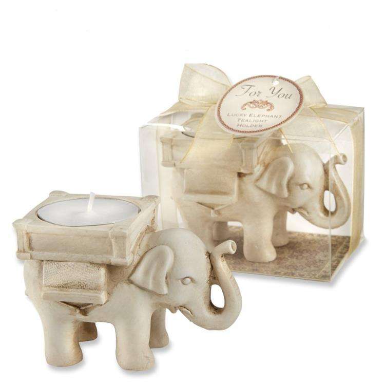 Retro Elephant Tea Light Candle Holder Candlestick Wedding Home Decor Crafts Tea Light Holders Te...