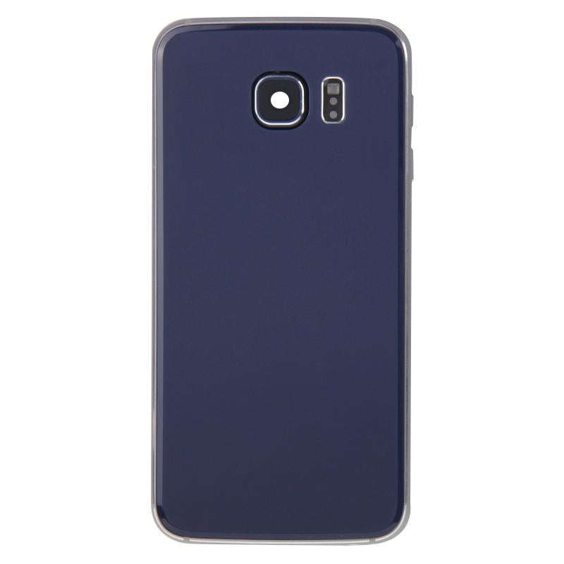 For Galaxy S6 Edge / G925 Full Housing Cover (Front Housing LCD Frame Bezel Plate + Back Plate Ho...