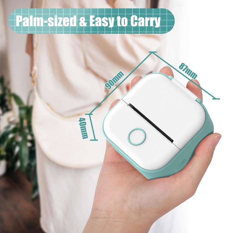 Phomemo T02 Standard Error Mini Pocket Small Portable Bluetooth Phone Photo Label Thermal Printer...