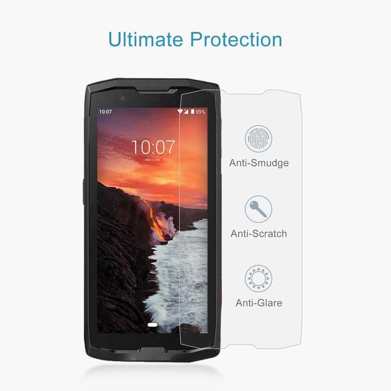 For Crosscall Core X4 50 PCS 0.26mm 9H 2.5D Tempered Glass Film