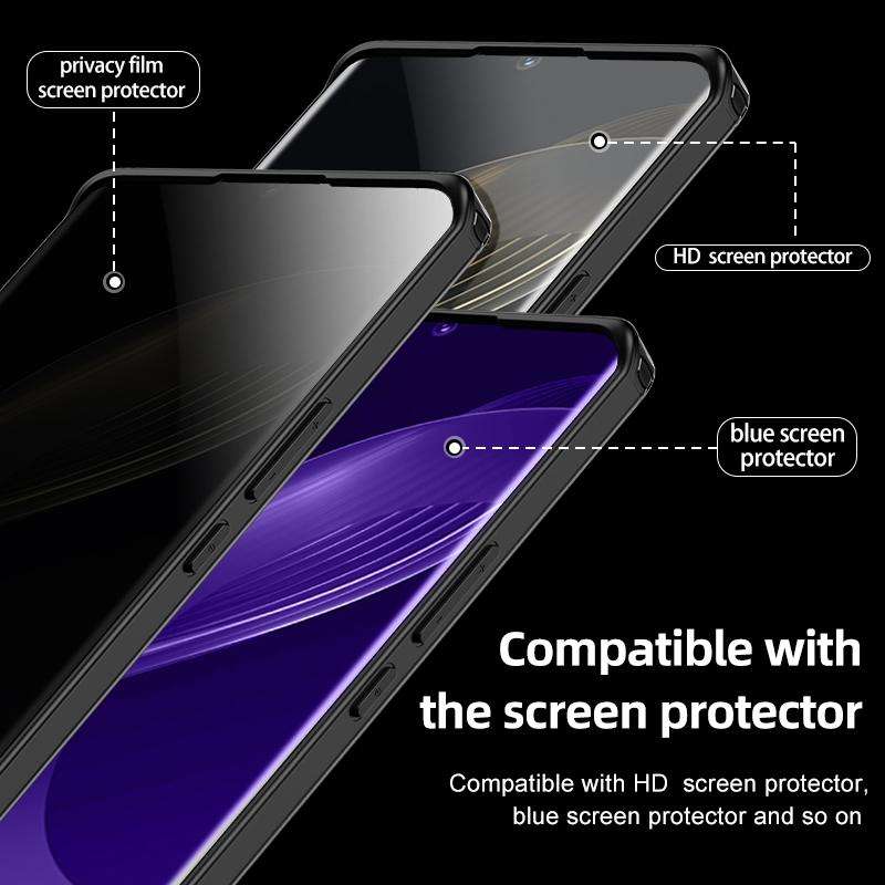 For Huawei nova 11 Pro Armor Clear TPU Hard PC Phone Case(Clear)