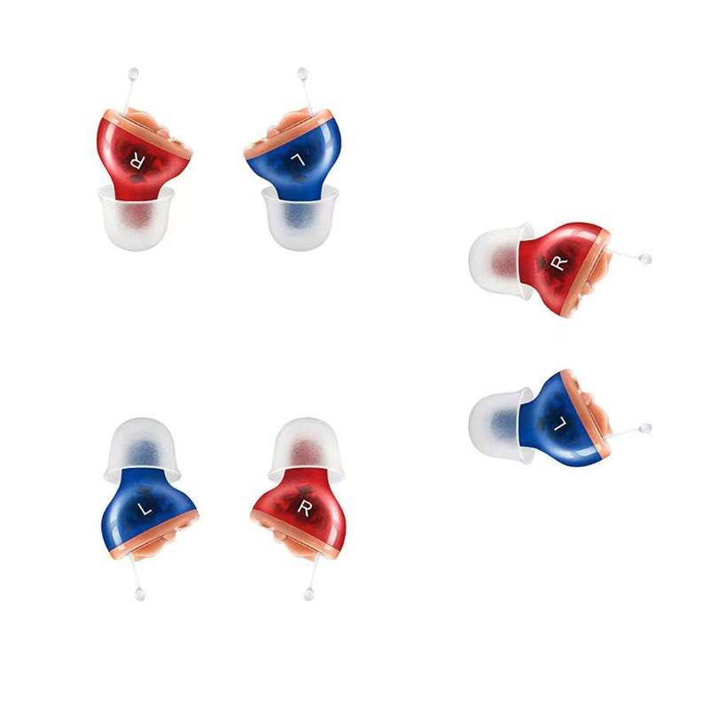 Z-20 In-Ear Hearing Aid Digital Noise Canceling Sound Amplifier(Right Ear Black)