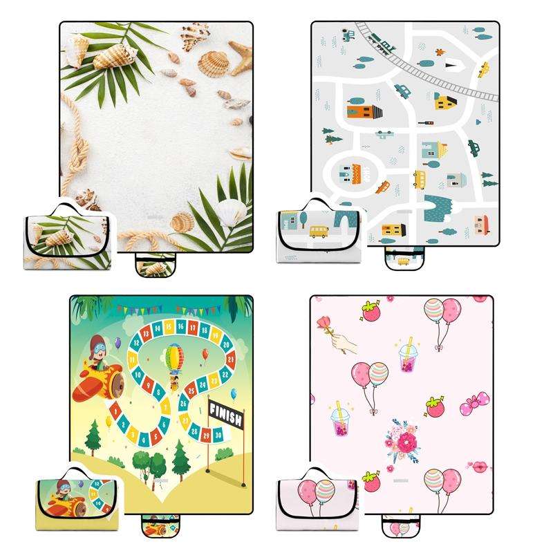Y018 Moisture-proof Outdoor Grass Mat Thickened Waterproof Picnic Mat(1.5x2m)