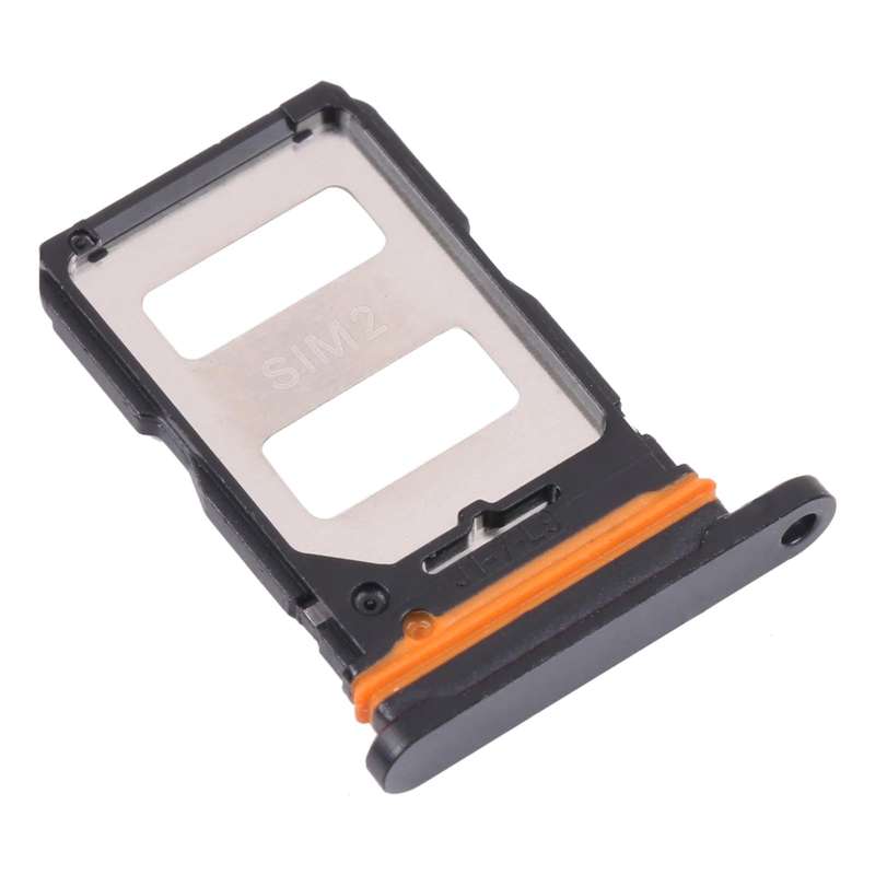 SIM Card Tray + SIM Card Tray for Xiaomi Redmi K50 Gaming(Black)