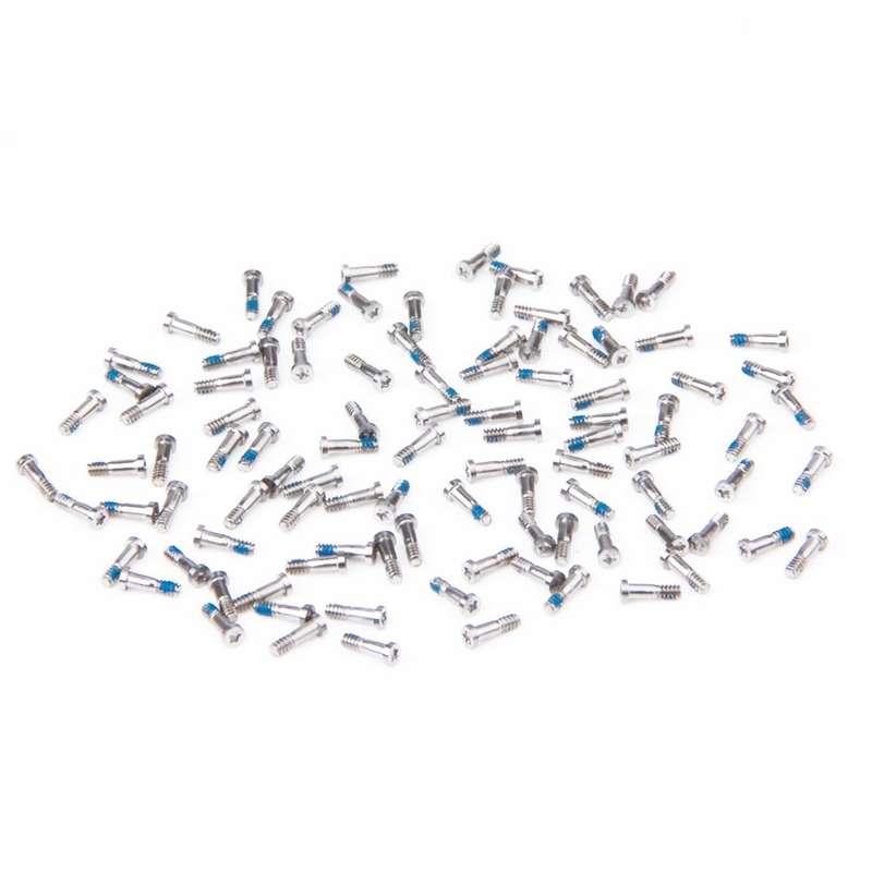 100 PCS for iPhone 6s & 6s Plus Universal Charging Port Screws(White)