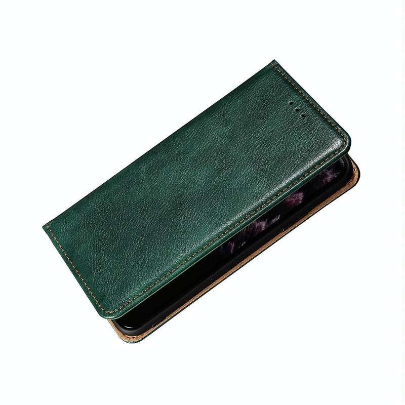 For iPhone 6 / 6s PU + TPU Gloss Oil Solid Color Magnetic Horizontal Flip Leather Case with Holde...