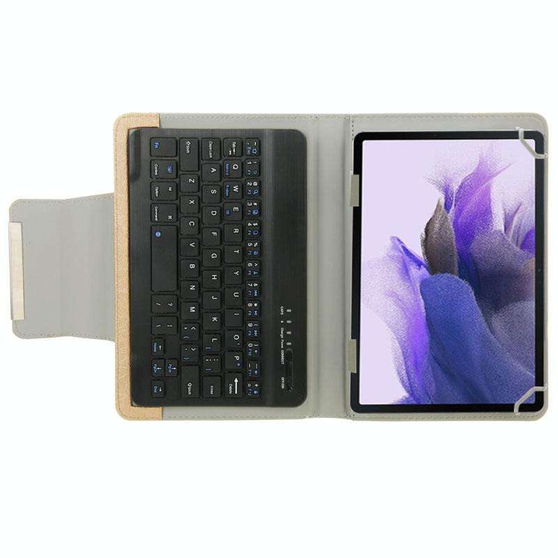 Universal Leather Tablet Case with Separable Bluetooth Keyboard and Holder for 7 inch Tablet PC(B...