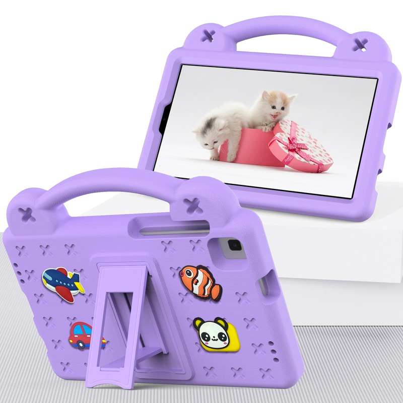 For Samsung Galaxy Tab A 8.0 2019 T290 / T295 Handle Kickstand Children EVA Shockproof Tablet Cas...
