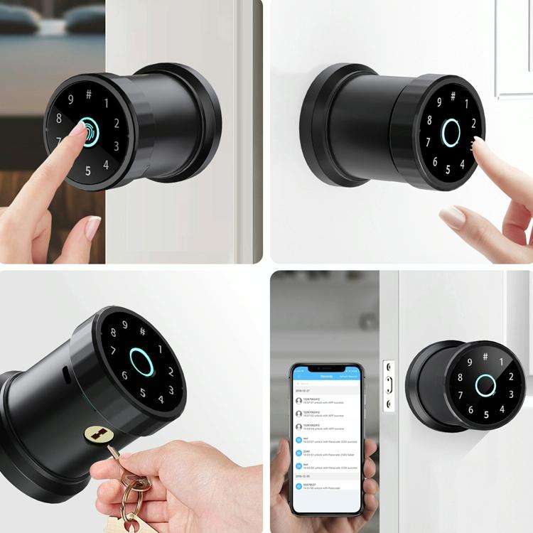 F20 Intelligent Fingerprint Lock Indoor Office Apartment Spherical Lock Doodle APP Lock