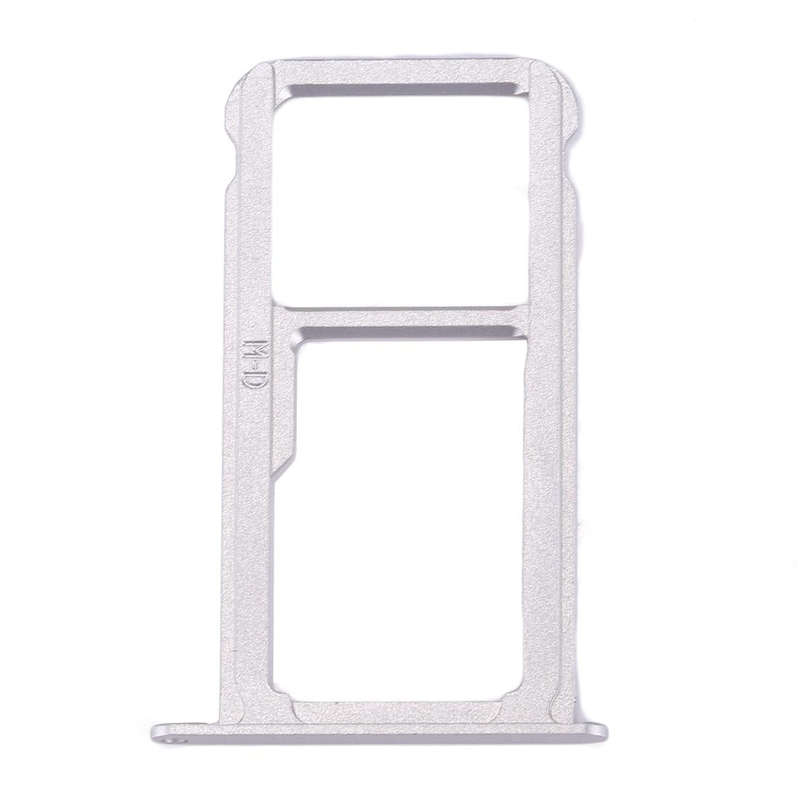For Huawei Mate 9 SIM Card Tray & SIM / Micro SD Card Tray(Silver)
