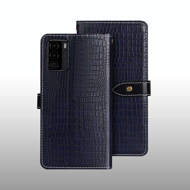 For U-MAGIC 30e idewei Crocodile Texture Horizontal Flip Leather Case with Holder & Card Slots & ...