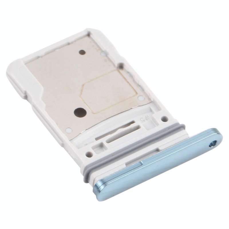 For Samsung Galaxy S20 FE 5G SM-G781B SIM Card Tray + Micro SD Card Tray (Blue)