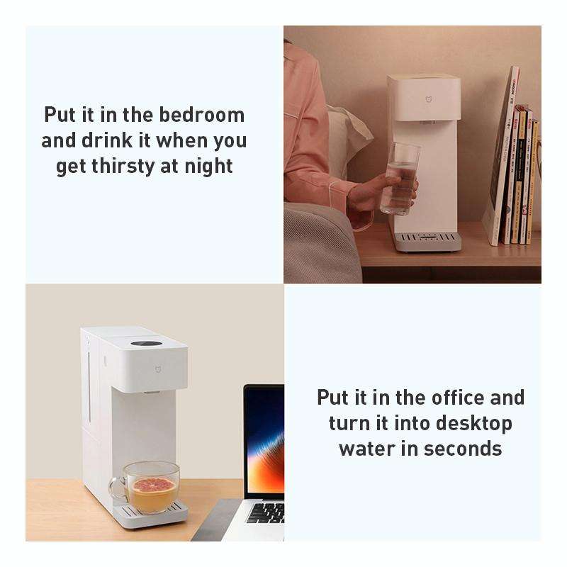 Original Xiaomi Smart 3s Instant Heating Water Dispenser 3L, CN Plug (White)