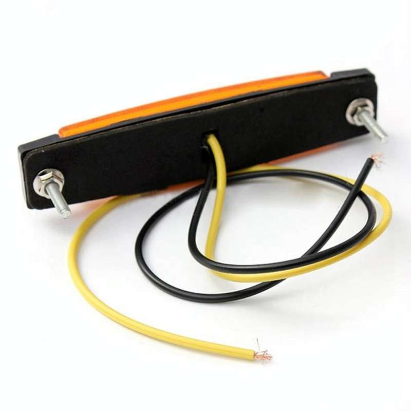4 PCS 12V 6 SMD Auto Car Bus Truck Wagons External Side Marker Lights LED Trailer Indicator Light...