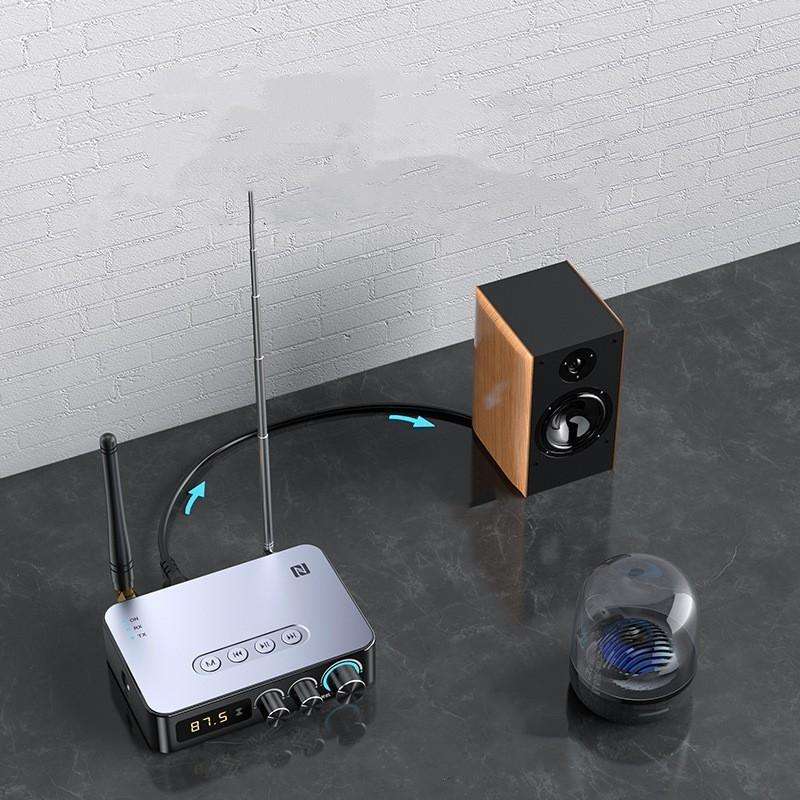 M9 Bluetooth 5.1 Music Receiver Long Range Bluetooth Adapter for Home Stereo AV Receiver or Ampli...