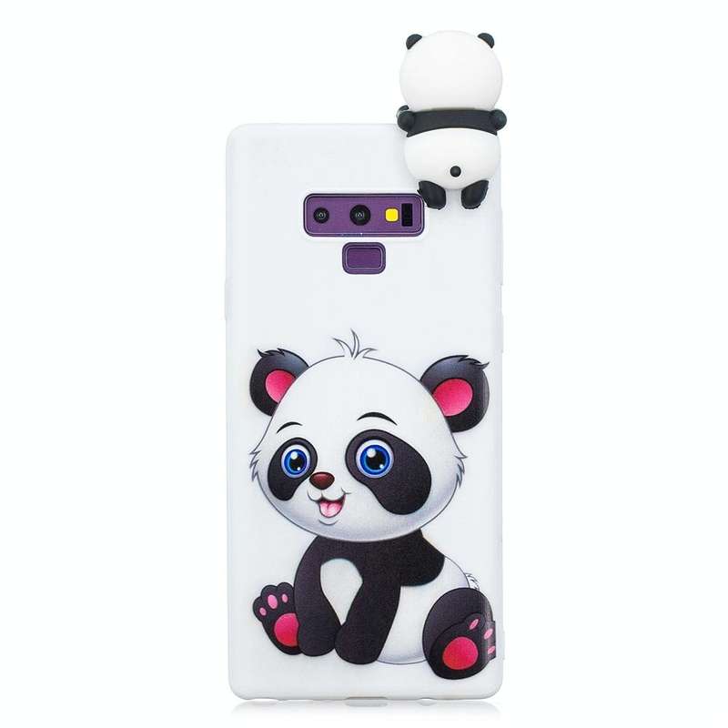 For Galaxy Note 9 Shockproof Cartoon TPU Protective Case(Panda)