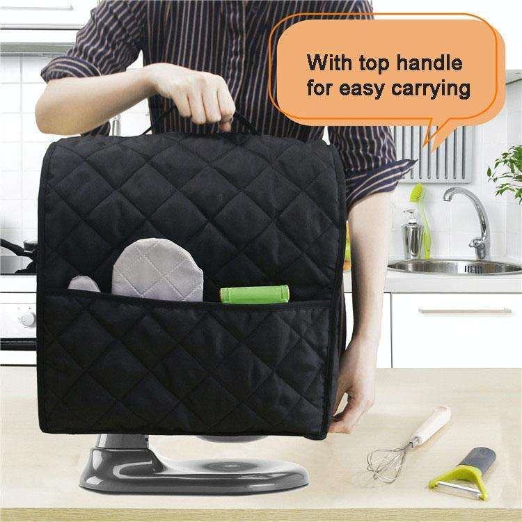 For KitchenAid 4.5QT Mixer Machine Dust Cover Waterproof Storage Bag 36 x 23 x 36cm(Purple)