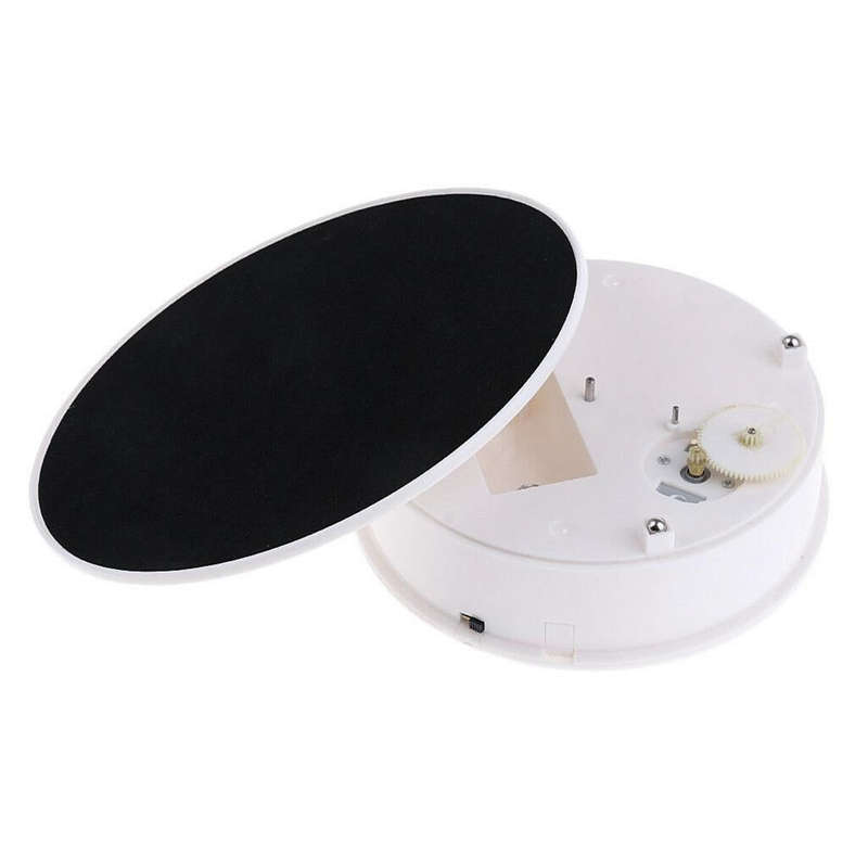 30cm 360 Degree Electric Rotating Turntable Display Stand Video Shooting Props Turntable for Phot...