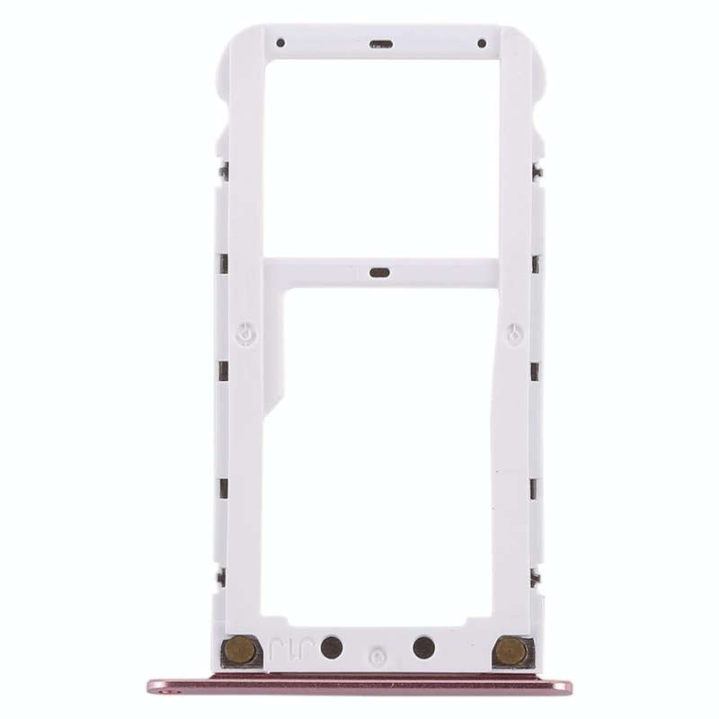 2 SIM Card Tray / Micro SD Card Tray for Xiaomi Redmi 5 Plus(Rose Gold)