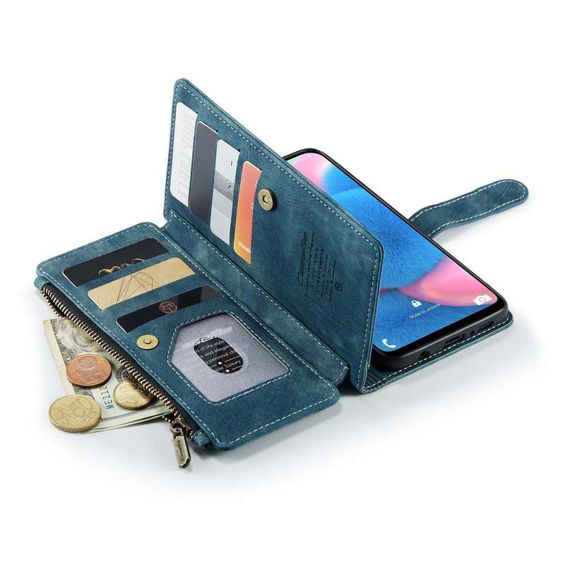 For Samsung Galaxy A30s / A50s / A50 CaseMe-C30 Multifunctional Horizontal Flip PU + TPU Phone Ca...