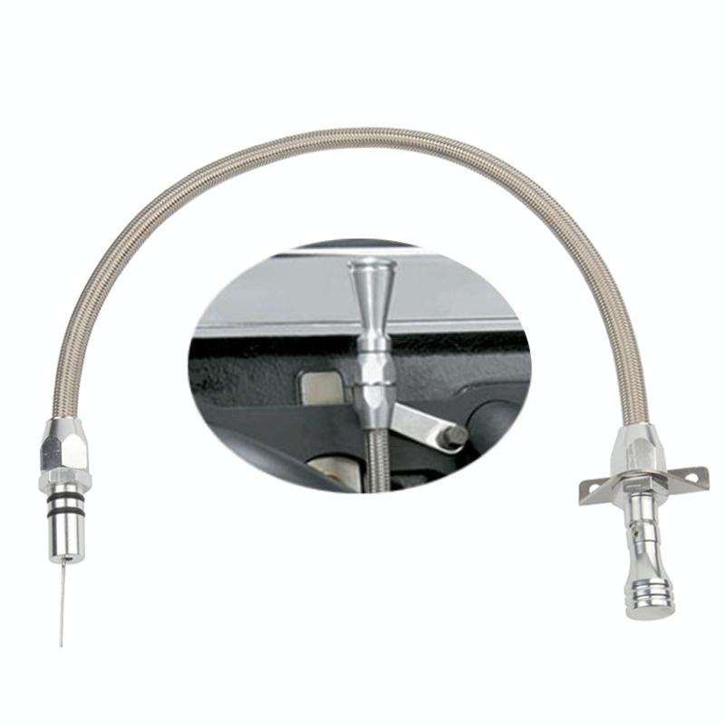 Car Flexible Stainless Transmission Gearbox Oil Dipstick 530mm Oil Measuring Rod for Chevrolet(Si...