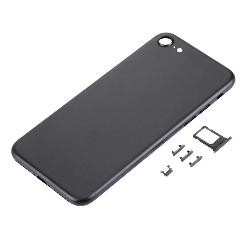 5 in 1 for iPhone 7 (Back Cover + Card Tray + Volume Control Key + Power Button + Mute Switch Vib...