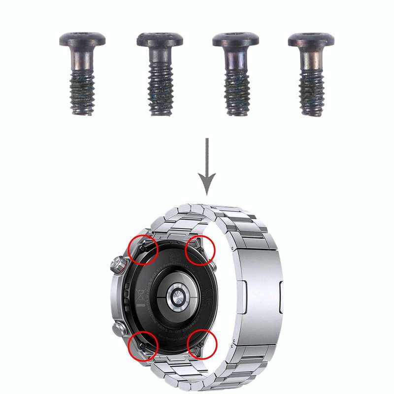 For Huawei Watch Ultimate 4pcs/Set Back Cover Screws