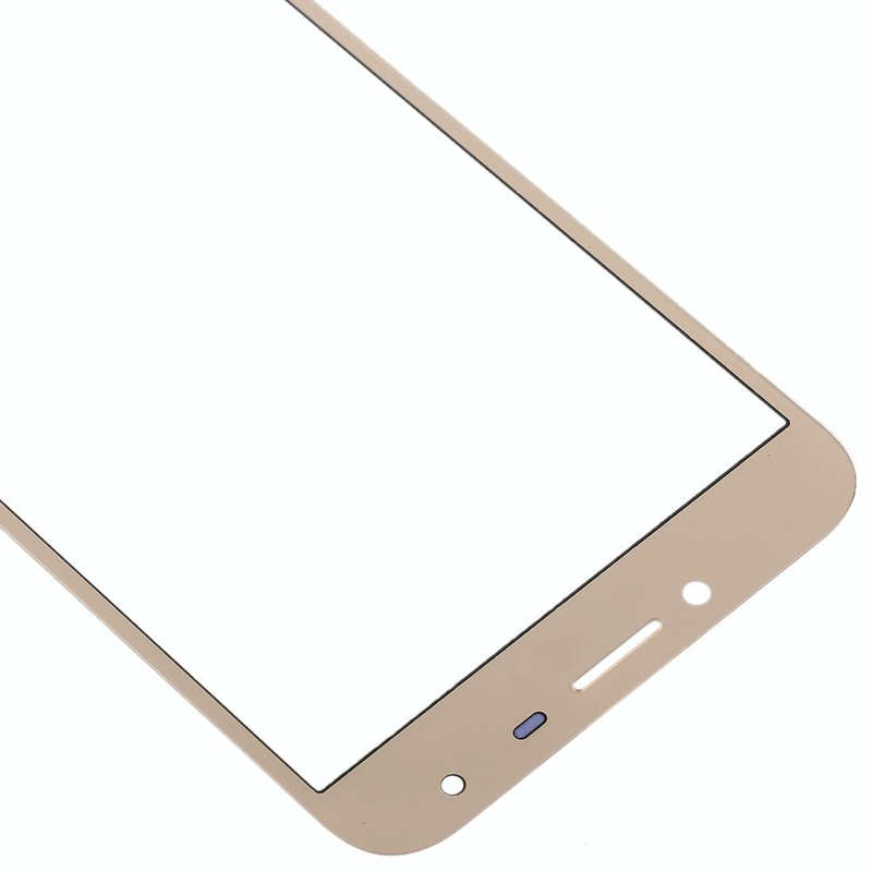 For Samsung Galaxy J4 (2018) 10pcs Front Screen Outer Glass Lens (Gold)