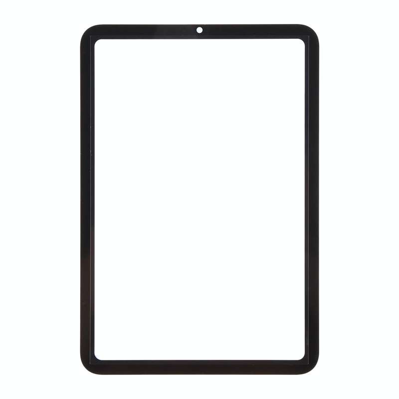For iPad mini 6 Front Screen Outer Glass Lens with OCA Optically Clear Adhesive(Black)