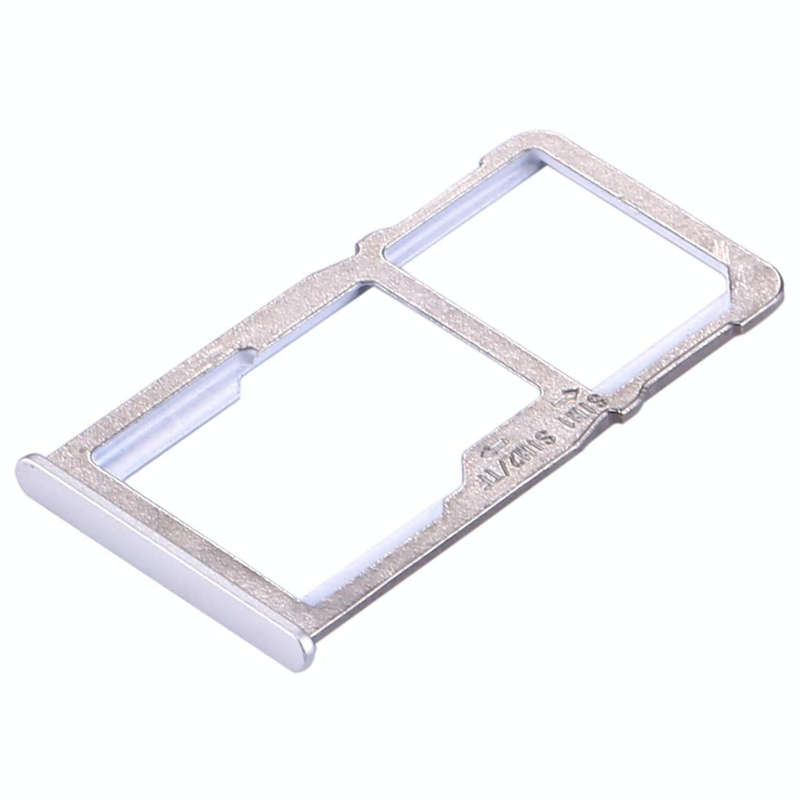 For Meizu M6 Note SIM Card Tray (Silver)