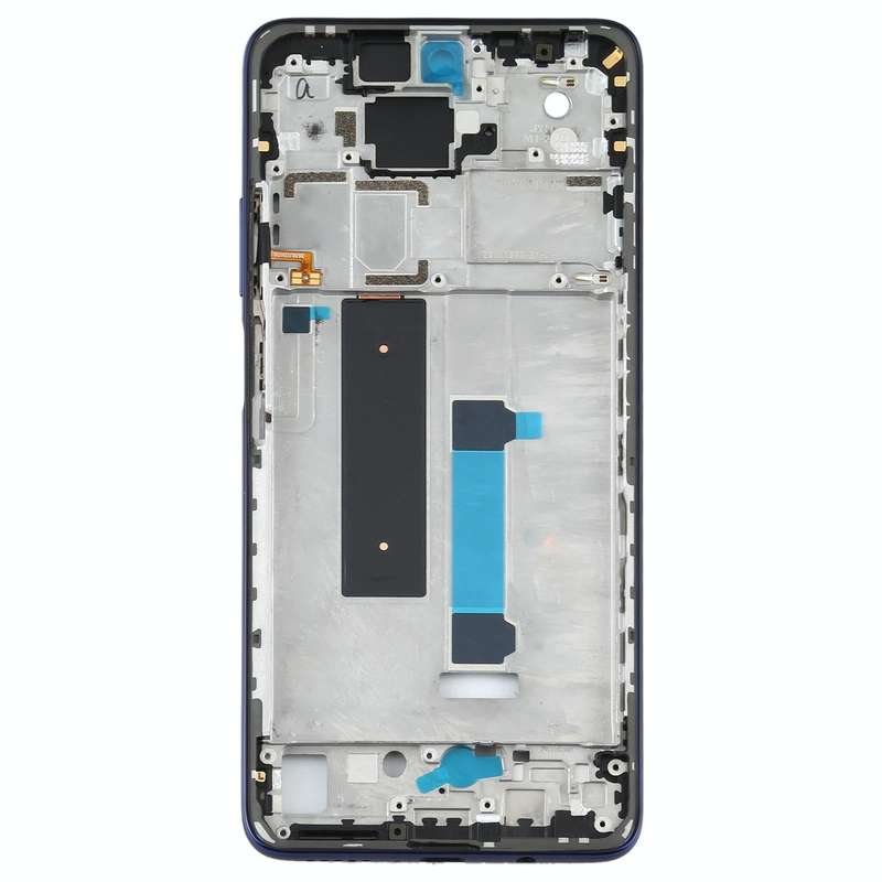Original Front Housing LCD Frame Bezel Plate for Xiaomi Mi 10T Lite 5G M2007J17G (Blue)