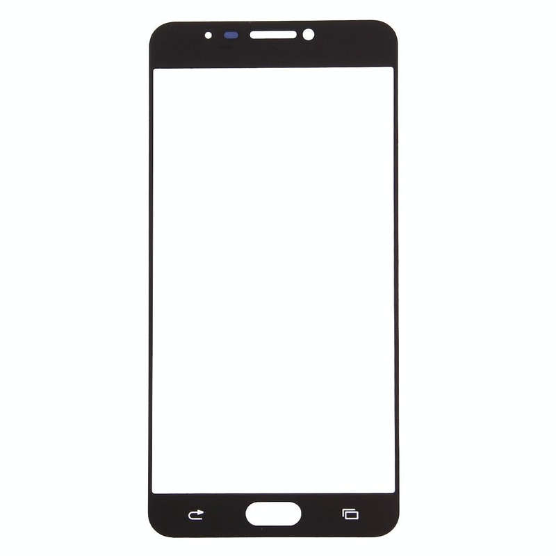 For Samsung Galaxy C5 10pcs Front Screen Outer Glass Lens (White)